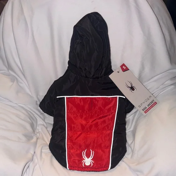 Spyder Black Pet Puffer Jacket - Picture 2 of 3